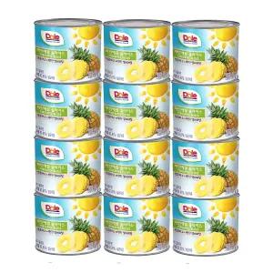 Dole 파인애플 슬라이스 439g x 12 코스트코