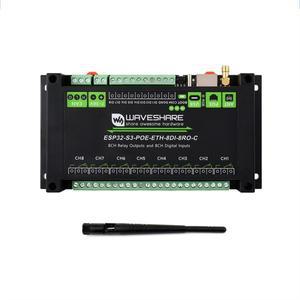 A49T ESP32-S3 산업용 8CH Wi-Fi 네트워크 릴레이 ETH-8DI-8RO-C RS485 Bluetooth OR 원격 제어 지원