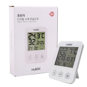 휴비딕 HT-7 디지털시계 온습도계 쾌적도 체감온도 탁상형 온도계