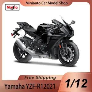 재고 Maisto 112 Yamaha Yzf-R1 2021 모토 합금 미니어처 다이캐스트 모델 Ducati 하이퍼모타드 Sp 자동차