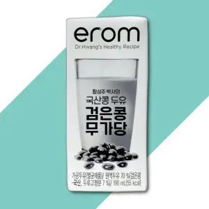 이롬 황성주박사 국산 검은콩 무가당 190mlx16팩 두유 검은콩두유 간식