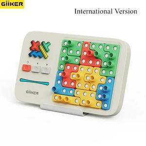 Giiker 슈퍼 블록 1000 + 레벨 업 챌린지 로직 운동 보드 게임 교육용 퍼즐 용 스마트 앱 스마트 장난감