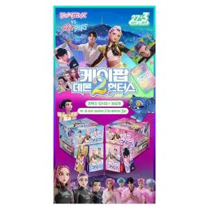 케이팝 (K-POP)데몬 헌터스 카드 2 (1팩_일반27장 + 홀로카드3장) 1팩