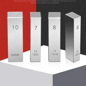 1mm 2mm 3mm 4mm 5mm 6mm 7mm 8mm 9mm 정밀 강철 블록 게이지 평행 핀 측정 선반 도구