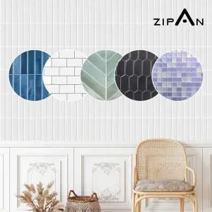 ZIPAN 우레탄 입체 패턴 데코타일 벽스티커 셀프시공 거실 주방 욕실 인테리어 3D 벽타일
