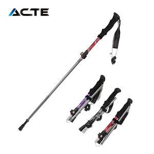 액트 4단 일자형 등산스틱 A.T-CA1903  듀랄루민 707
