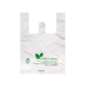 친환경 생분해성 비닐봉투(중) 100장 썩는 비닐봉지