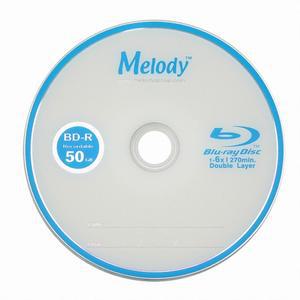 [멜로디]BD-R DL 50GB 6x 케익 (10장)