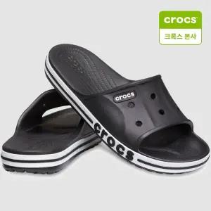 갤러리아 [크록스 본사][공용] 바야밴드 슬라이드 Blk/Whi 205392-066