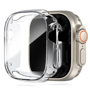 애플워치 울트라 2세대 1세대 공용 풀커버 케이스 49mm 커버 젤리 투명 풀디펜