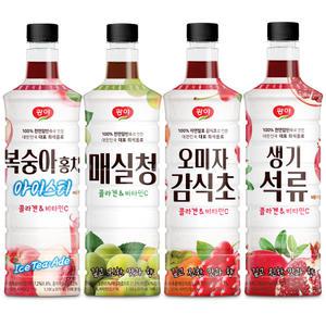 광야식품 오미자 감식초 베이스 970ml 생기석류 솔잎 매실청