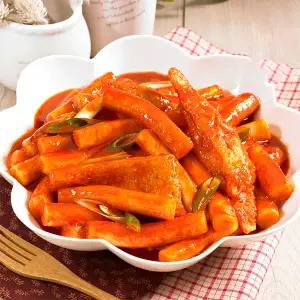 [소비기한 임박] 올스탠다드 옛날분식집 떡볶이 520g X 6팩