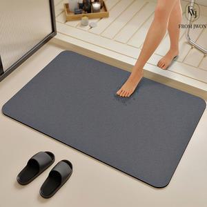 욕실 규조토 발 매트 물 흡수 논슬립 주방 싱크대 화장실 현관