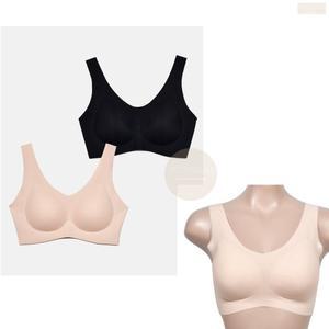 요가 필라 스포츠 브라 운동할때 입는 속옷 브래지어 브라자 베이지 블랙