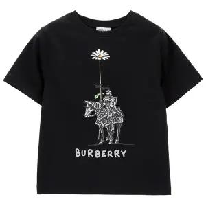 25SS 버버리 키즈 나이트 데이지 반팔 티셔츠 8102869 A1189-K
