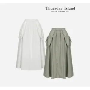 [써스데이아일랜드][Thursday Island] 아웃포켓 밴드 스커트(T234MSK239W)