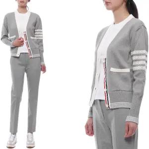 25SS 여성 사선 스트라이프 포인텔 가디건 (FKC568A Y3017 055 25S)