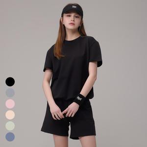에버라스트 여성 맨투맨 반팔 셋업 운동복 세트