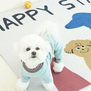 고품질 강아지 귀여운 사각 매트 M 1P 다용도 카펫 방석 깔개 강아지논슬립방석 반려견산책매트 (WFHS4A7)