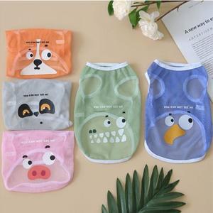 고품질 강아지 쿨링 메쉬 동물 나시티 그레이 3XL 1P 여름 강아지쿨링나시티 애견여름민소매 (WFHS490)