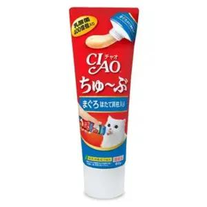 고양이 간식 츄브 참치 조개관자 80g 1P 반려묘 튜브 (WFHRWZY)