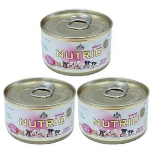 강아지캔 간식 닭고기 새우 100g 3P 반려견 통조림 (WFHRWXK)