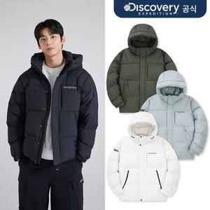 [디스커버리] 남성 베른 구스다운 숏패딩 5종 택1