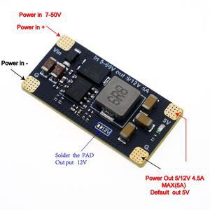 NeutronRC BEC 7-60V ~ 5V 12V(5A)-ADJ 스텝 다운 레귤레이터 모듈, RC 모델 비행기 헬리콥터 FPV 레이싱