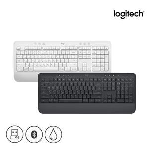 로지텍코리아 로지텍 시그니처 K650 무선 키보드 그래파이트 오프화이트 팬터그래프