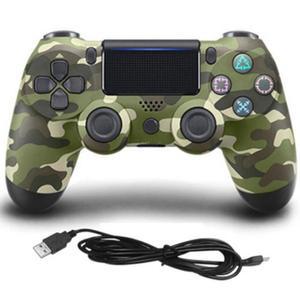 PS4 PC 안드로이드 용 무선 컨트롤러 플레이 스테이션 4 블루투스 게임 패드 지원 터치 패드가있는 조이스