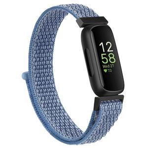 Fitbit Inspire 3 시계 밴드 용 나일론 스트랩 조정 가능한 교체 손목 팔찌 액세서리 스포츠 Smartwatch co