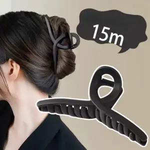 15cm 빅사이즈 신상 무광 대왕 헤어 집게핀 왕집게핀 올림머리 올림머리집게핀 숱많은 머리핀