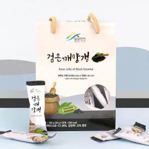 [친환경팔도]밀양한천 간편 간식 미니 검은깨양갱 400g
