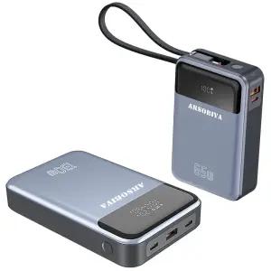 ARSOBIYA 65W 130W 초고속 충전 보조배터리 20000mAh PD PPS 노트북 초고속 충전