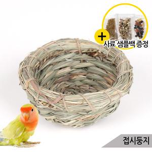 접시둥지 앵무새 둥지 짚둥지 카나리아 번식 알통
