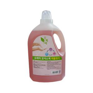 수피아 모이스처 버블워시(거품비누) 4.2kg 대용량 리필용 실속형 업소용 손세정제 핸드워시