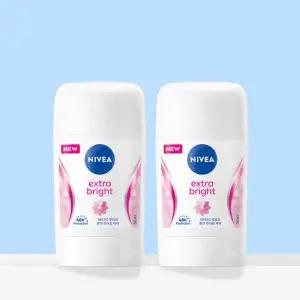 니베아 데오드란트 스틱 엑스트라 브라이트 50ml 2개