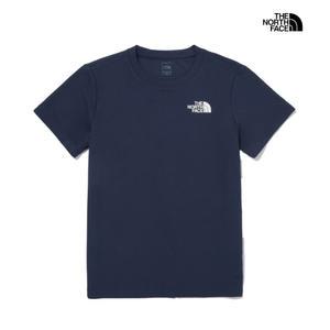 노스페이스 키즈 리커버리 숏슬리브라운드티 NT7UQ03S