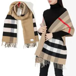 체크 p_8050475 MU BOUCLE HLF MGA CHK 머플러 숄