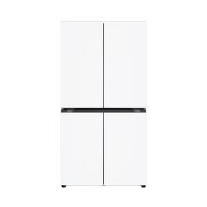 LG전자 디오스 4도어 870L 크림 화이트 메탈 (T875MHH012)_엠에스