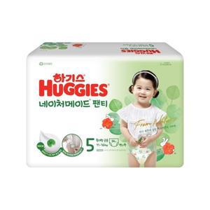 (1+1)하기스 네이처메이드팬티특5단계공용 34매