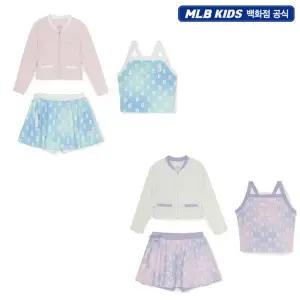 갤러리아 [MLB키즈] 모노그램 여아 3PCS 래쉬가드 세트(7FSWM3253)
