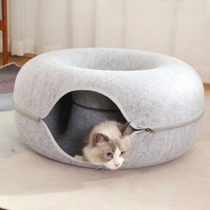고품질 캣터널 캣하우스 숨숨집 고양이 터널 60cm 고양이하우스 반려용품 반려묘 고양이터널집 (WFHOW2N)