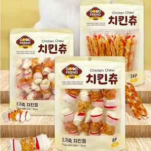고품질 강아지 스트레스 해소 간식 육포 소가죽 개껌 (WFHPAD3)
