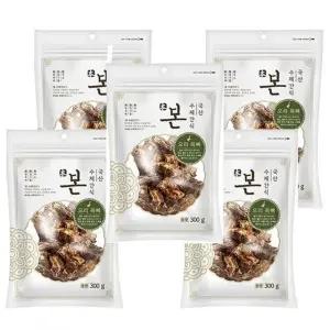 강아지간식 오리목뼈 300g 5P 건조 반려견 영양 간식 (WFHQ93W)