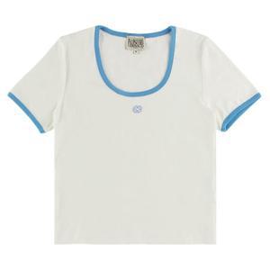 [마리떼프랑소와저버]마리떼 여성 딥 넥 링거 티셔츠 MFG45UTS120 WHT