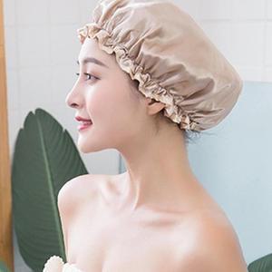 고탄력 머리망 사우나 목욕 헤어 세안 덮개 세수 위생 팩 마사지 방수 모자 두건 비닐 미용실 캡 커버