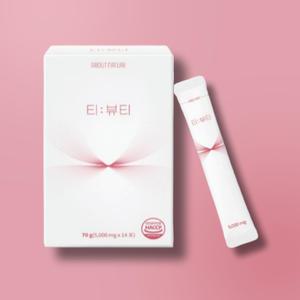 티뷰티 1box(14포) 히비스커스 호박팥차 복숭아맛 동안 핫바디 다이어트차