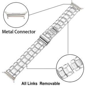 삼성 갤럭시 시계 울트라 47mm 용 투명 수지 스트랩 7 다채로운 교체 시계줄 간격 없음
