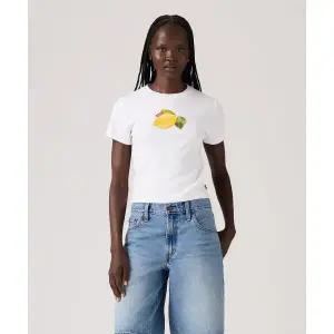 [롯데백화점]리바이스 여성 그래픽 에센셜 Lemon 티 A8798-0074